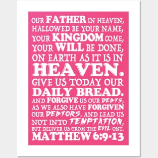 Lord's Prayer Posters and Art